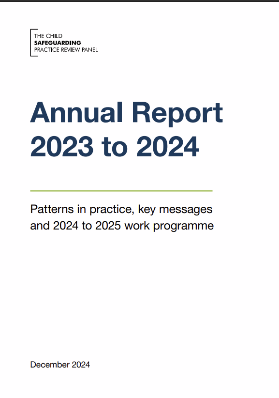 The Child Safeguarding Practice Review Panel 